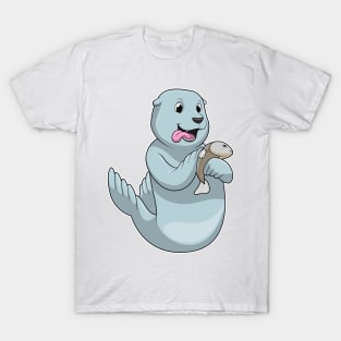 Seal with Fish T-Shirt